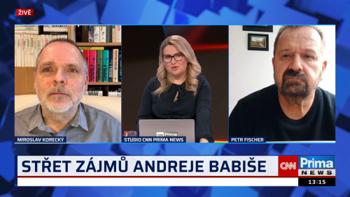 Partie PLUS, 16.11. v 13:00 - Miroslav Korecký, Petr Fischer