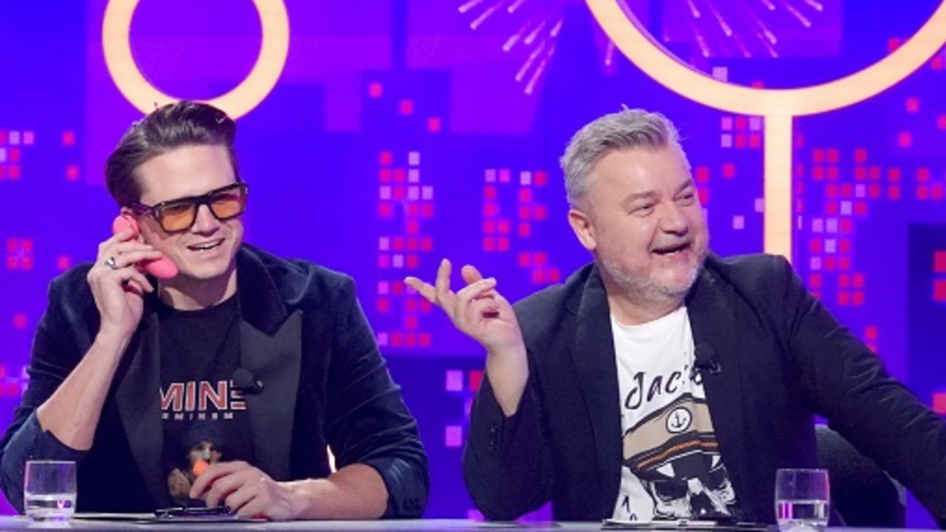 J.Prachař; O.G.Brzobohatý; M.Absolonová; M.Pokorný; VIP host F.Vaněk