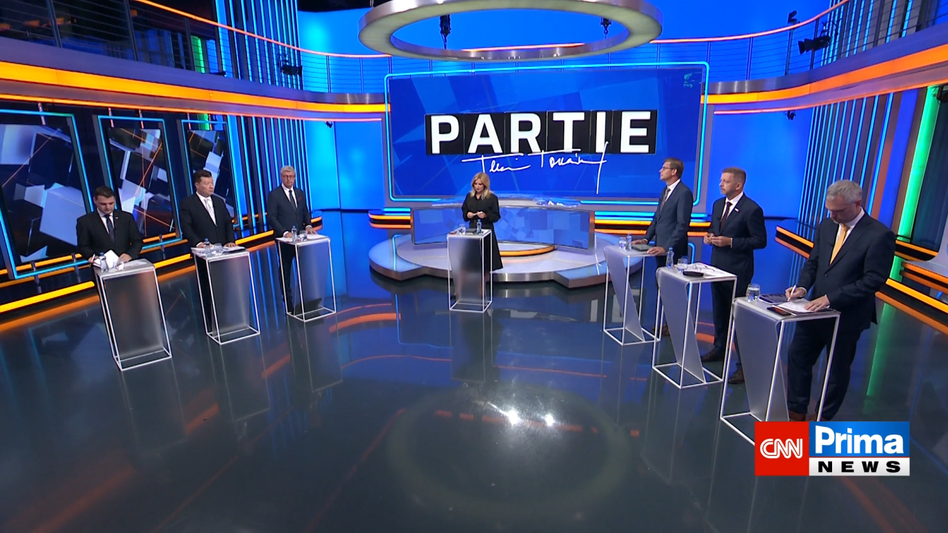 Partie Terezie Tománkové: Měsíc do voleb. Debata Havlíčka, Okamury, Macinky, Rakušana, Kupky a Hřiba