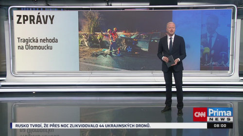 ZPRÁVY, Pavel Šaradín - 9.11. v 08:00