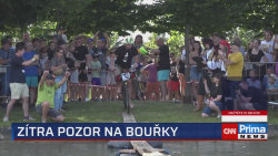 Zítra pozor na bouřky 