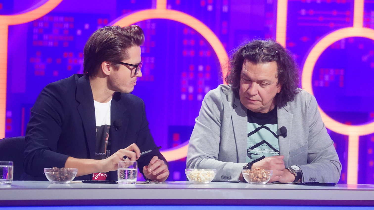 J.Prachař; O.G.Brzobohatý; A.Gondíková; R.Genzer; VIP host A.Černý
