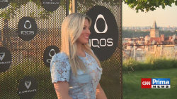 Eva Hecko Perkausová na Iluminate párty