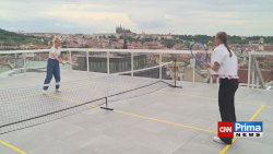 Exhibice před turnajem WTA