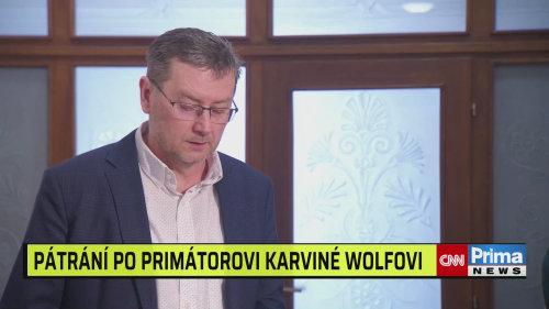 Pátrání po primátorovi Karviné Wolfovi