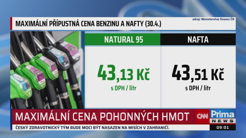 ZPRÁVY, 30.4. v 09:00