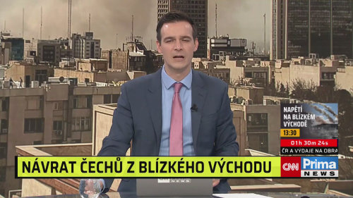 Češi na Blízkém východě (9. 3. 2026)
