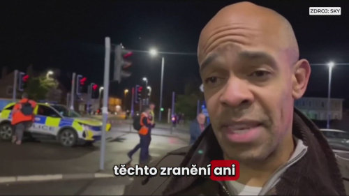 Po útoku nožem ve vlaku na východě Anglie je řada zraněných