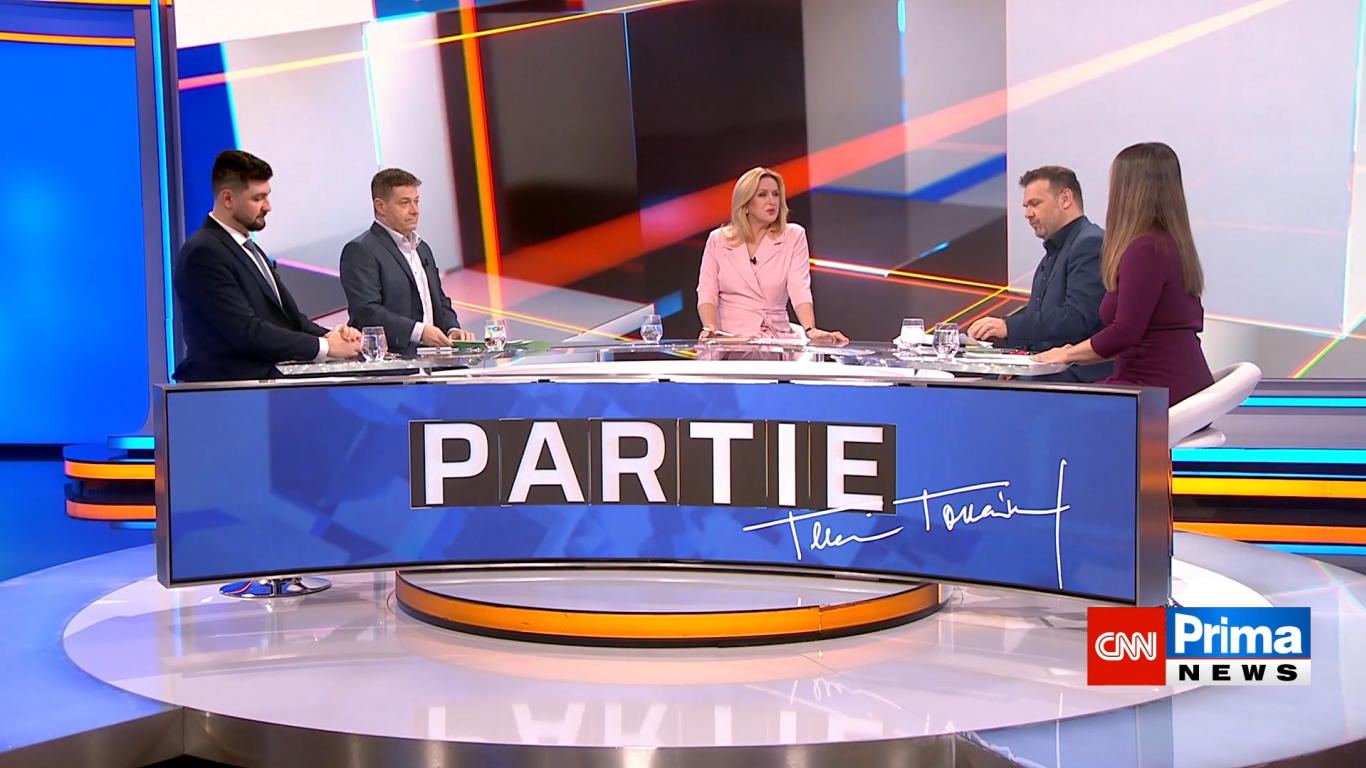 Partie: O rozpočtu a nové vládě debatují Patrik Nacher, Matěj Gregor, Michaela Šebelová a Martin Baxa