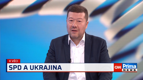 K VĚCI, 7.1. v 12:30 - Tomio Okamura