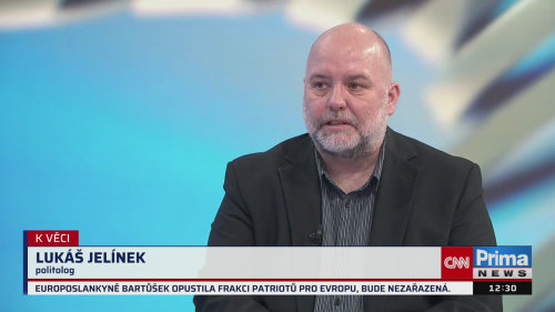 K VĚCI, 10.2. v 12:30 - Lukáš Jelínek