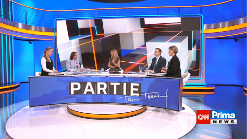 PARTIE Terezie Tománkové, 18.10. v 12:00 - Denis Doksanský, Karla Maříková, Jan Lipavský, Vendula Svobodová