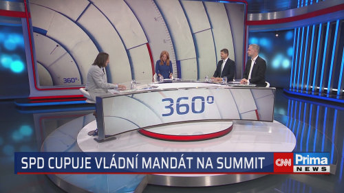 360° (TV), 3.7. v 22:00 - D. Doksanský, T. Doležal, P. Hladík, Z. Hřib