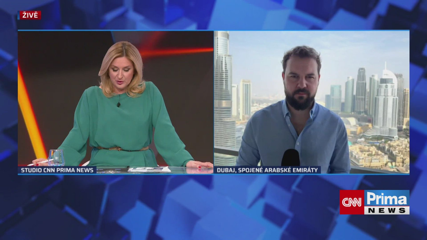 Reportér CNN Prima NEWS popsal aktuální situaci z Dubaje - CNN Prima NEWS