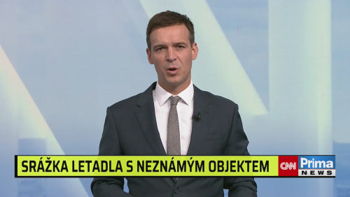 Letadlo v Německu se srazilo s neznámým objektem