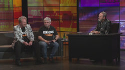 Štěpán Kozub a Michal Suchánek v talkshow 7 pádů Honzy Dědka