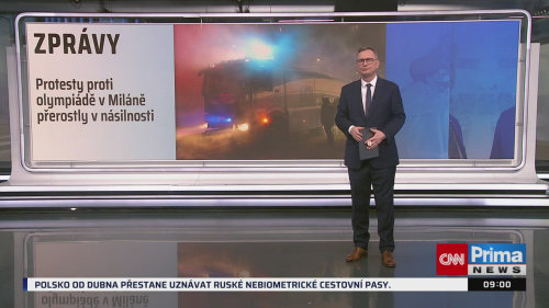 ZPRÁVY, 8.2. v 09:00