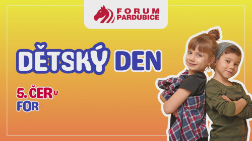 Kdo si hraje, nezlobí. A na Dni dětí ve Forum Pardubice to platí dvojnásob