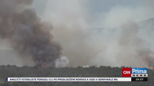 Vlny extrémních veder v Evropě teď střídají rozsáhlé lesní požáry
