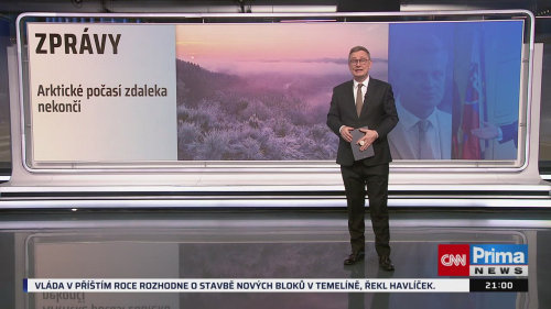 ZPRÁVY, 8.1. v 21:00