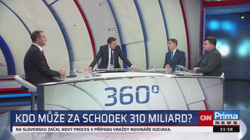 360°, 26.1. v 21:59 - David Pražák, Karel Haas, Radim Fiala, Matěj Hlavatý, Štěpán Křeček, Milan Bednář