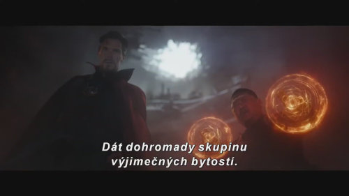 Český trailer filmu Avengers: Infinity War