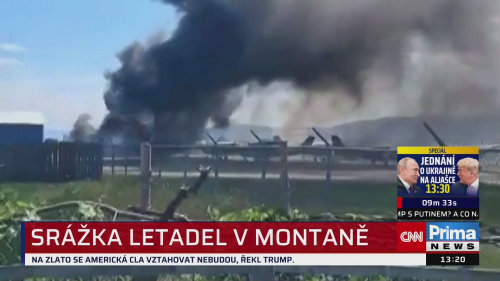 Srážka letadel v Montaně