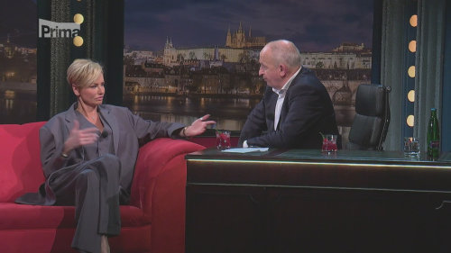Světová topmodelka Adriana Sklenaříková v Show Jana Krause (2025)