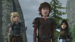 Jak vycvičit draky: Závod na hřeben