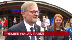 MIMOŘÁDNÉ ZPRÁVY, Premiér Fiala v paříži - 26.7. v 14:29