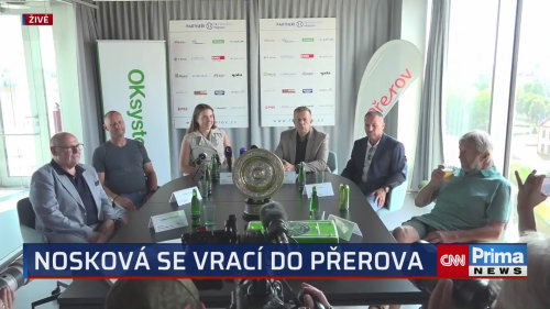 Tisková konference Noskové