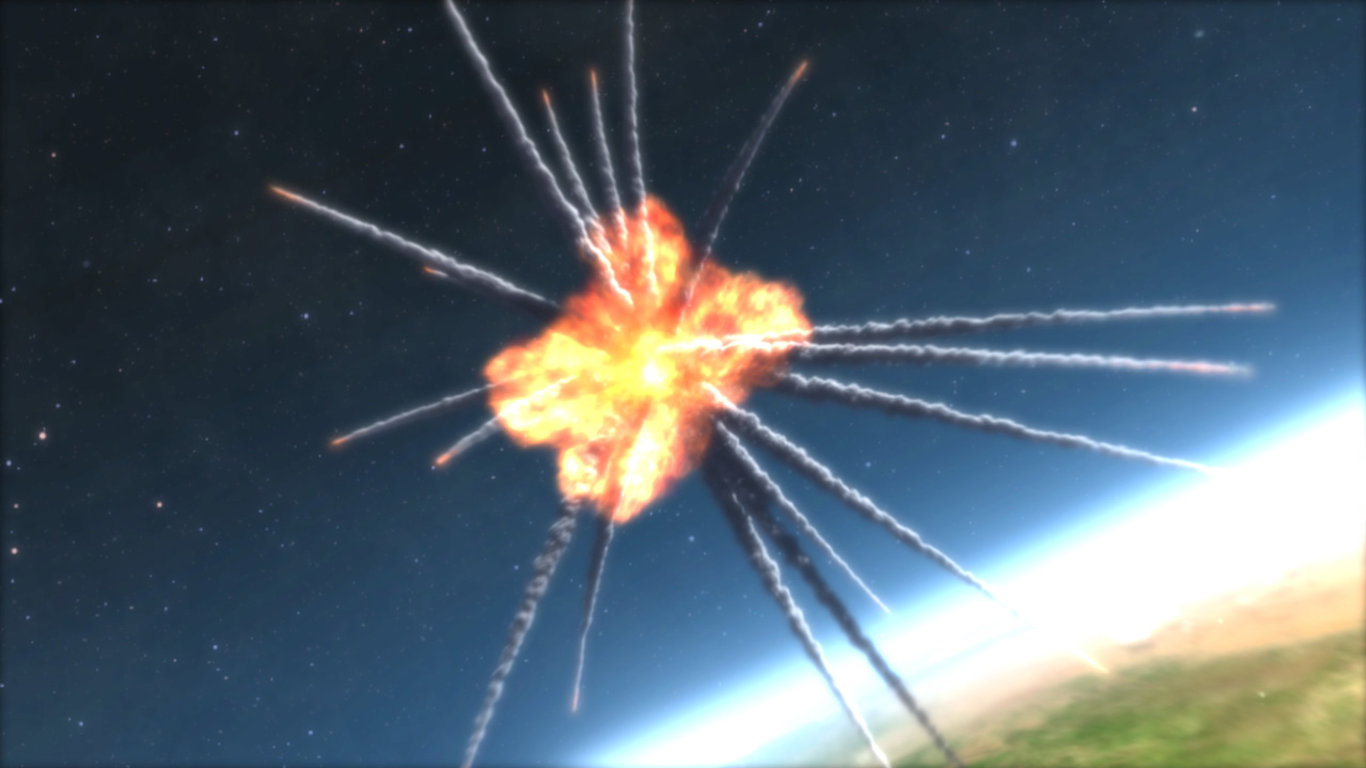 Spadlo to z vesmíru