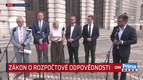 Opozice se obrátila na Ústavní soud kvůli novele rozpočtových pravidel