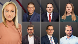 360° - 4.3.2026 - J. Hrnčíř, J. Pospíšil, P. Nacher, M. Šebelová, Š. Křeček, M. Mikulecký