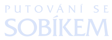 Putování se sobíkem