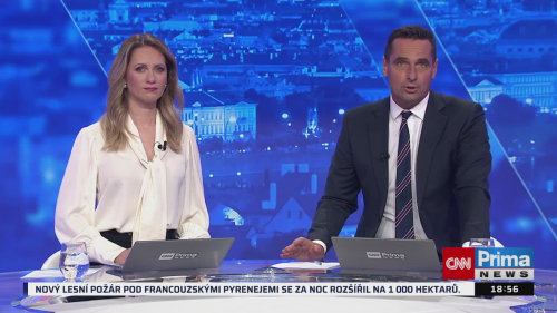 HLAVNÍ ZPRÁVY, 5.7. v 18:55