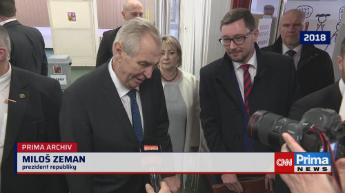 Prima ARCHIV, 28.9. v 10:40 - Miloš Zeman - prezident