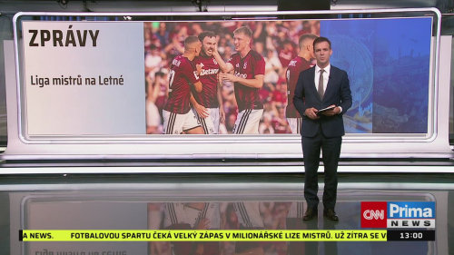 ZPRÁVY, 3.8. v 13:00