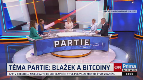 Partie PLUS, Marek Stoniš, Petr Fischer, Vlastislav Bříza - 1.6. v 13:00
