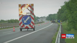 Nehoda autobusu na Břeclavsku
