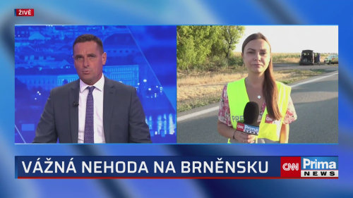Vážná nehoda na Brněnsku