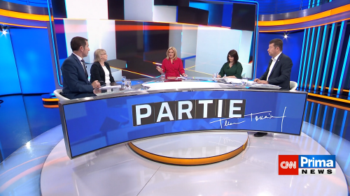PARTIE TEREZIE TOMÁNKOVÉ, Karel Haas, Hana Kordová Marvanová, Tomio Okamura, Jana Maláčová - 8.6. v 11:55