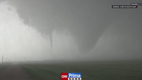 V Oklahomě zuřilo tornádo