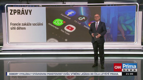 ZPRÁVY, 21.7. v 21:00
