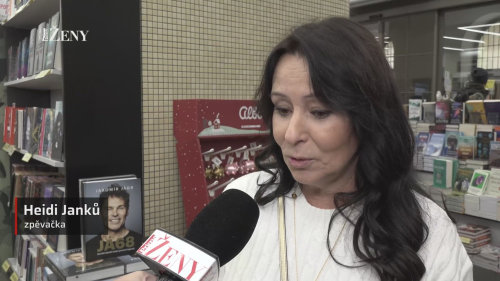 Heidi Janků promluvila o Vánocích