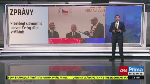 ZPRÁVY, 6.2. v 13:00