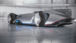 Mercedes-Benz Vision EQ Silver Arrow