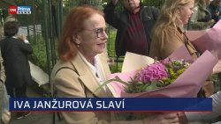 Iva Janžurová slaví 80. narozeniny (zdroj: CNN Prima NEWS)