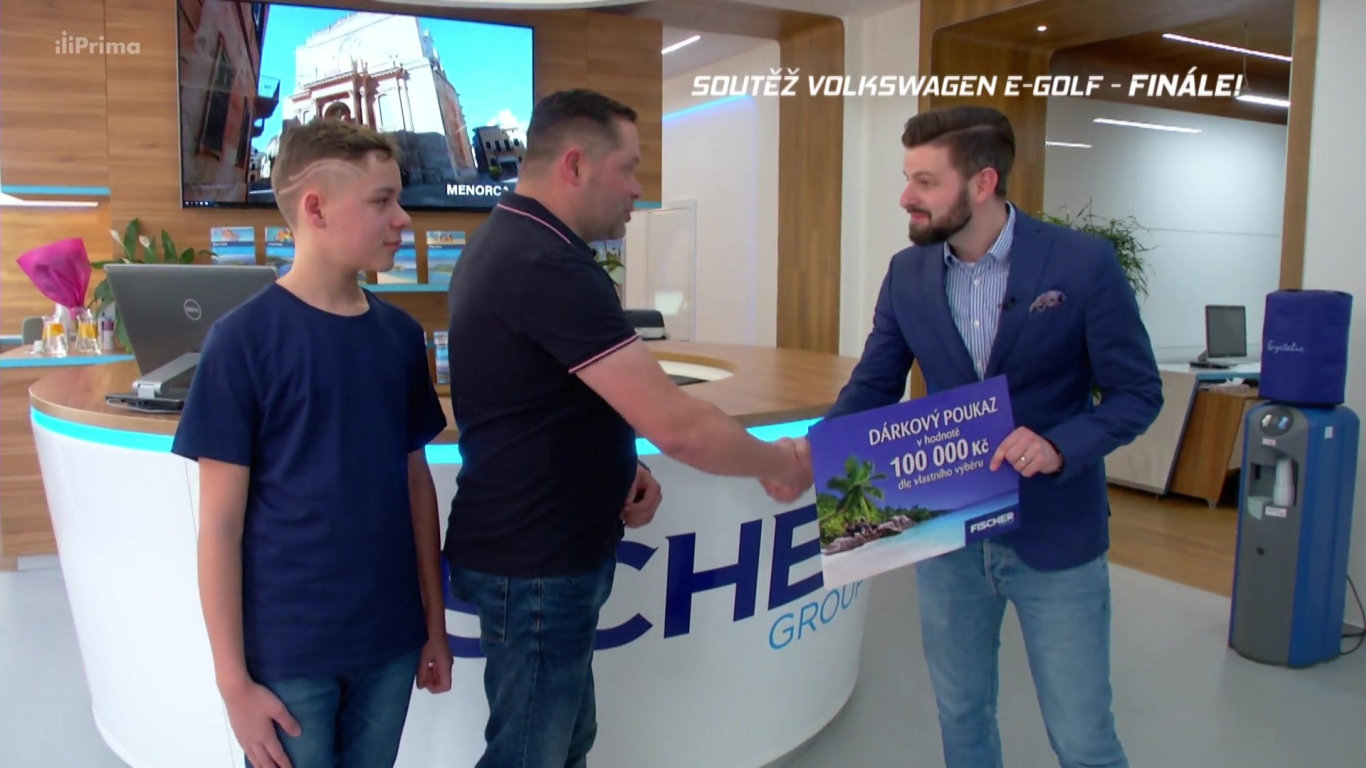 Soutěž VW e-Golf vyhodnocení