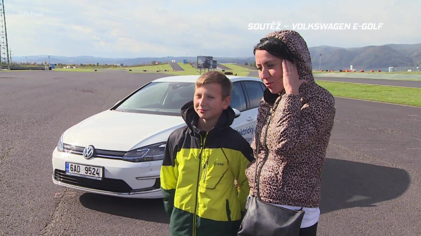 Soutěž Volkswagen e-Golf upoutávka